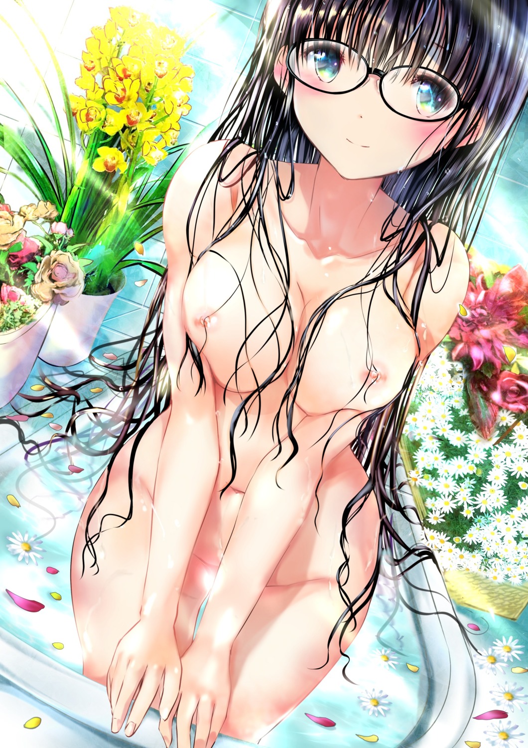 Ogata Tei Censored Megane Naked Nipples Wet 593734 Yande Re